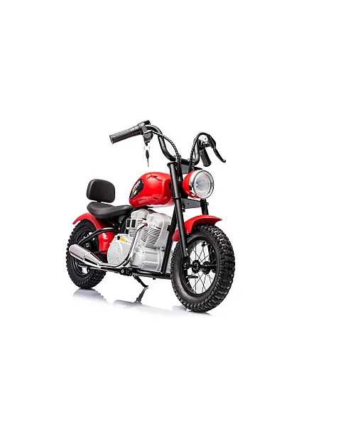 Elektriskais sarkanais motocikls A9902