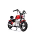 Electric red motorcycle A9902