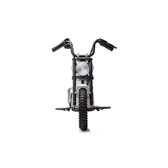 Elektriskais baltais motocikls A9902