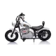 Elektriskais baltais motocikls A9902