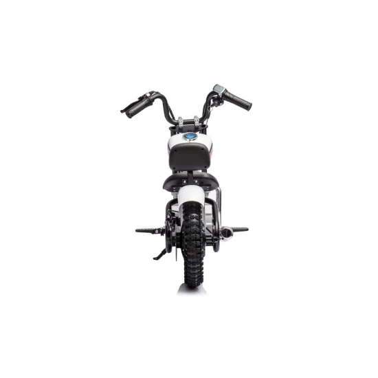 Elektriskais baltais motocikls A9902