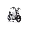 Elektriskais baltais motocikls A9902