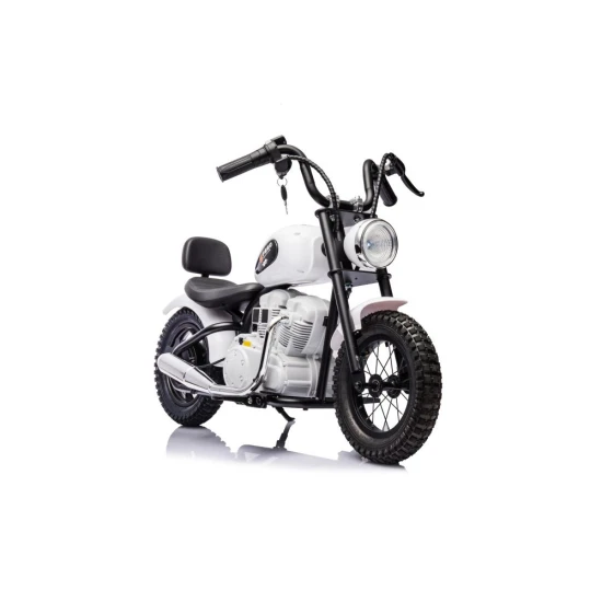 Elektriskais baltais motocikls A9902