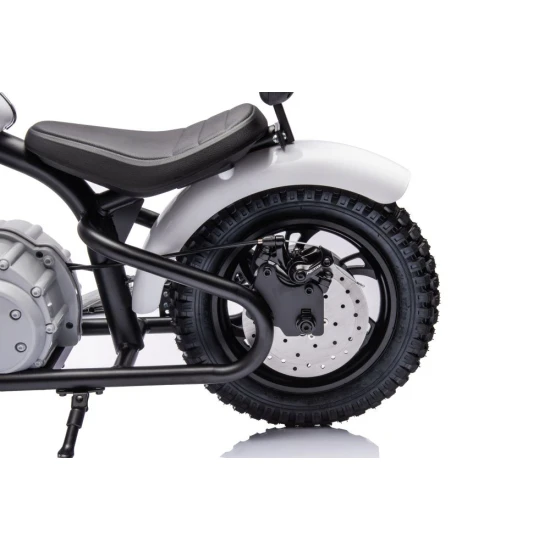 Elektriskais baltais motocikls A9902