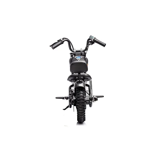 Electric black motorcycle A9902