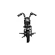 Electric black motorcycle A9902