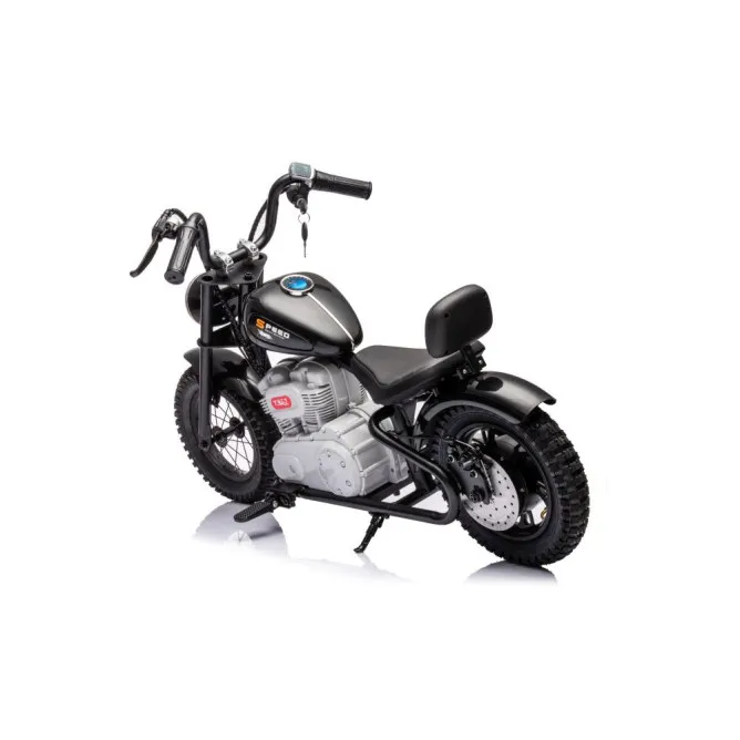Elektriskais melnais motocikls A9902