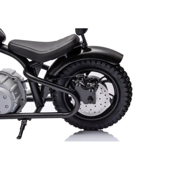 Elektriskais melnais motocikls A9902