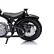 Electric black motorcycle A9902