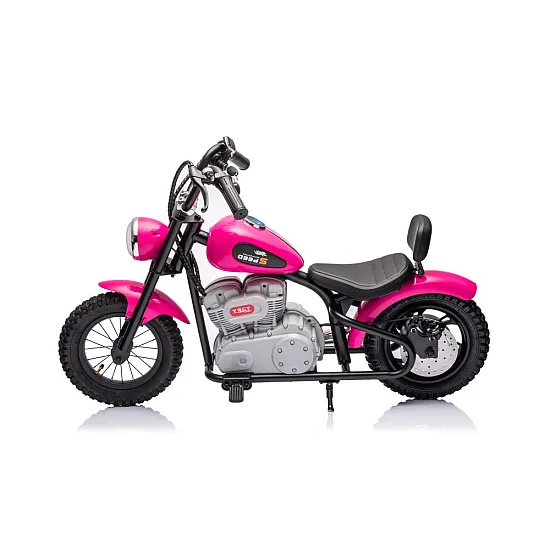 Elektriskais rozā motocikls A9902