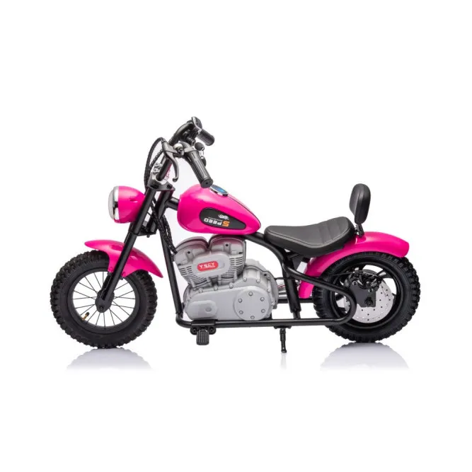 Elektriskais rozā motocikls A9902