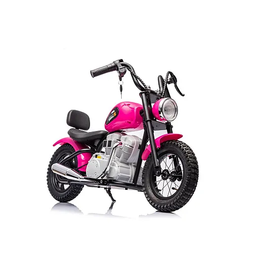 Elektriskais rozā motocikls A9902