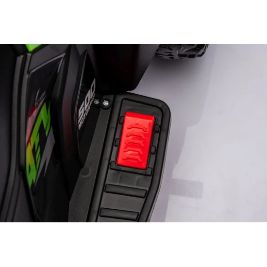 Zaļš ar akumulatoru darbināms kvadracikls GTS1155 Elektriskās mašīnas bērniem