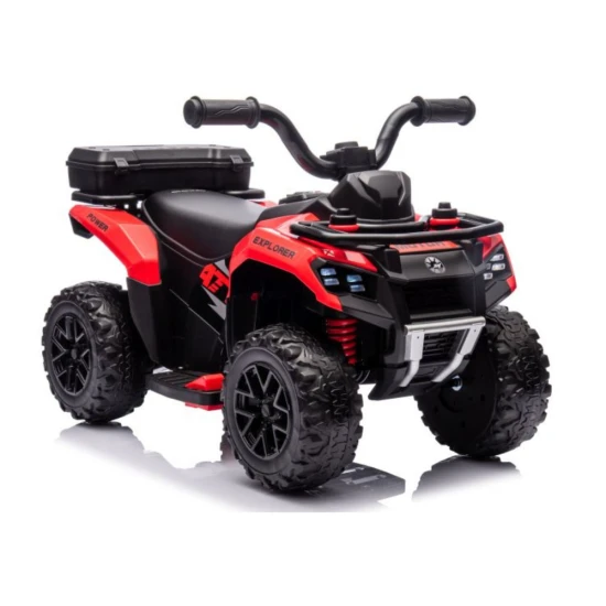 Sarkans ar akumulatoru darbināms kvadricikls GTS1155 Elektriskās mašīnas bērniem