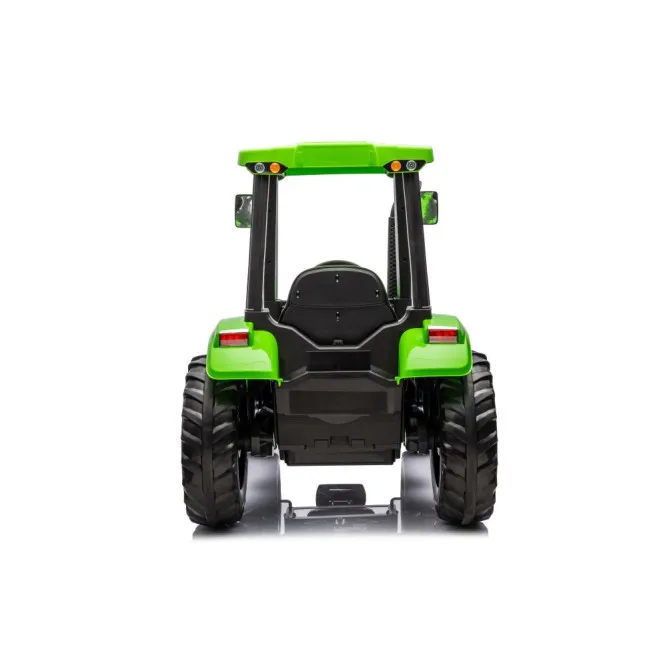 A011 Bezvadu zaļais traktors