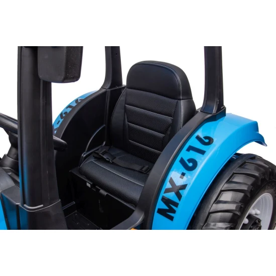 A011 Bezvadu zilais traktors