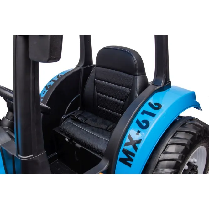 A011 Bezvadu zilais traktors