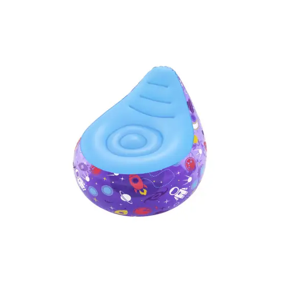 Piepūšama violeta atzveltnes krēsla  72 x 72 x 64 cm Bestway 75122