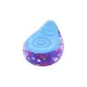 Piepūšama violeta atzveltnes krēsla  72 x 72 x 64 cm Bestway 75122