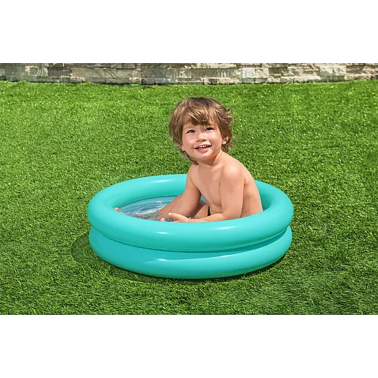 Piepūšama piparmētru krāsas peldbaseins 61 cm x 15 cm Bestway 51061