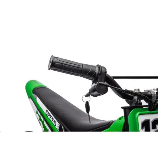 Akumulatora zaļš motokrosa velosipēds A9901