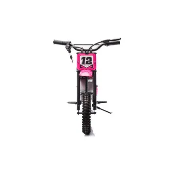 Bezvadu rozā motokrosa velosipēds A9901