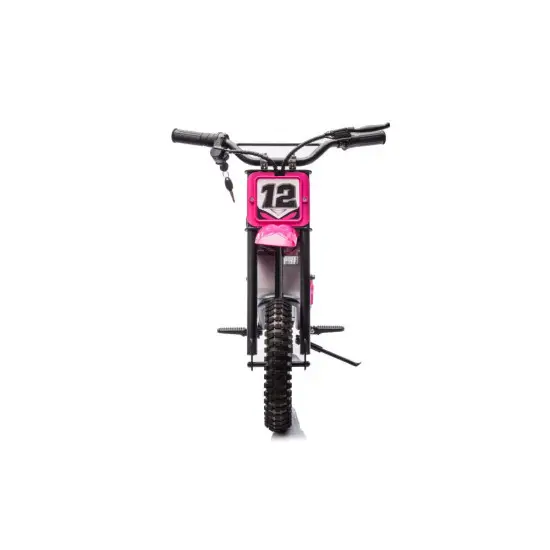 Bezvadu rozā motokrosa velosipēds A9901