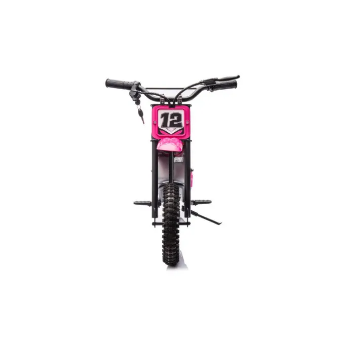 Bezvadu rozā motokrosa velosipēds A9901