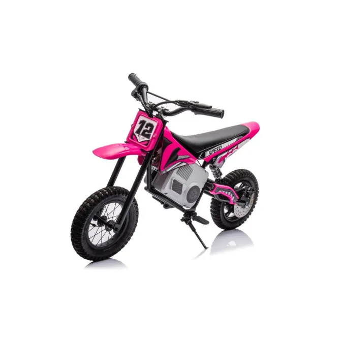 Bezvadu rozā motokrosa velosipēds A9901