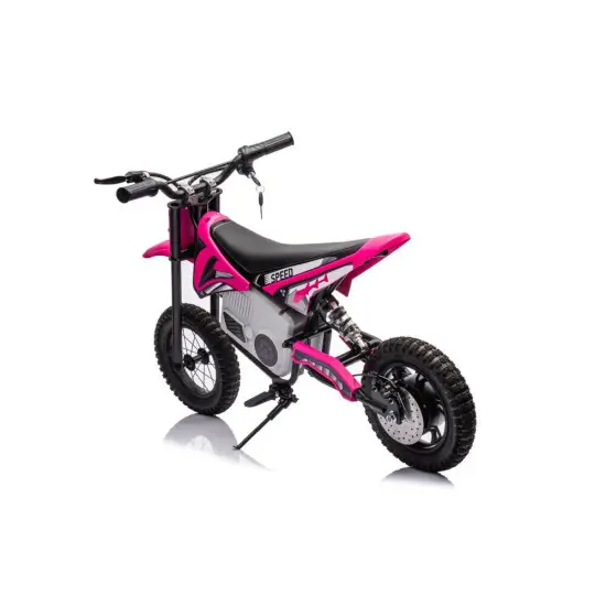 Bezvadu rozā motokrosa velosipēds A9901