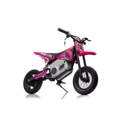 Bezvadu rozā motokrosa velosipēds A9901