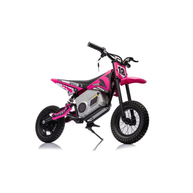 Bezvadu rozā motokrosa velosipēds A9901