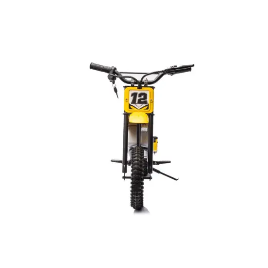 Bezvadu dzeltens motokrosa velosipēds A9901