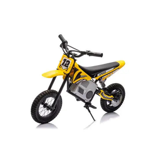 Bezvadu dzeltens motokrosa velosipēds A9901