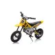 Bezvadu dzeltens motokrosa velosipēds A9901