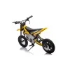 Bezvadu dzeltens motokrosa velosipēds A9901