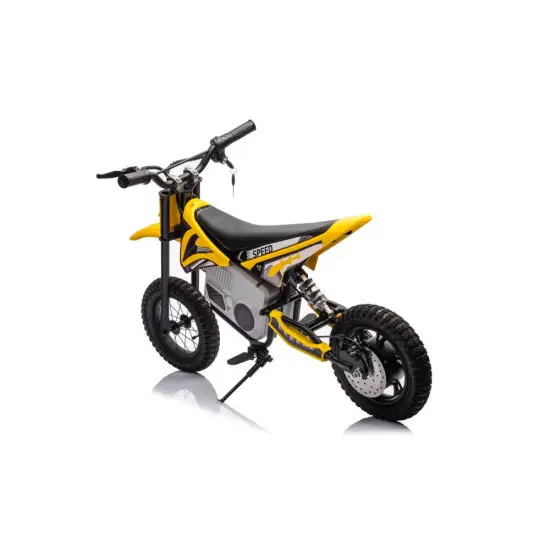 Bezvadu dzeltens motokrosa velosipēds A9901