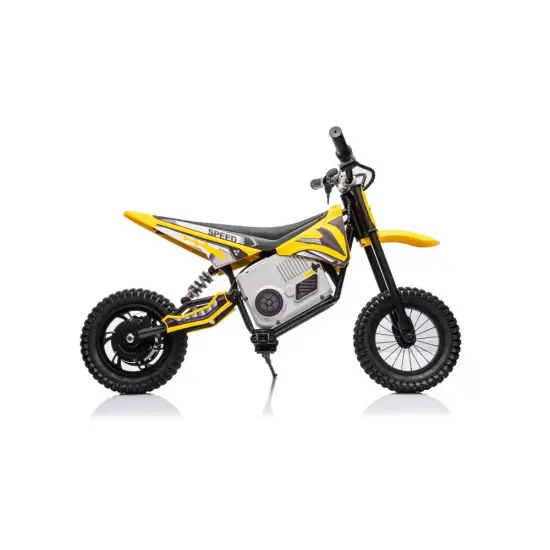 Bezvadu dzeltens motokrosa velosipēds A9901