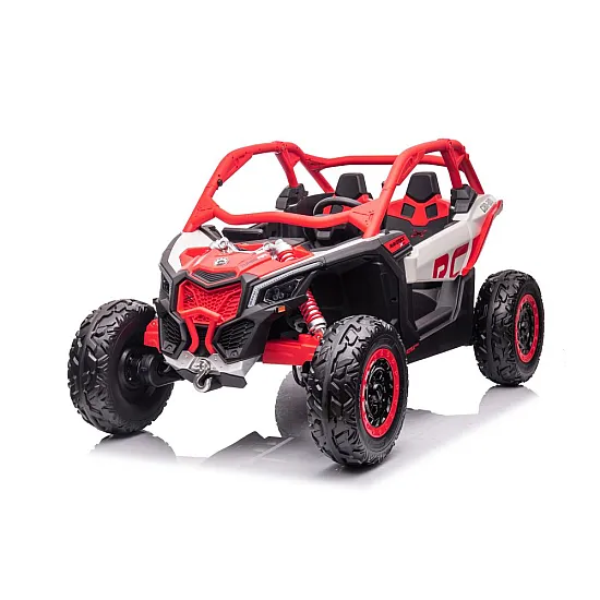 Czerwony elektryczny buggy Can-Am RS DK-CA001 4x4 Maszyny elektryczne dla dzieci