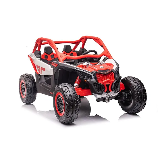 Czerwony elektryczny buggy Can-Am RS DK-CA001 4x4 Maszyny elektryczne dla dzieci