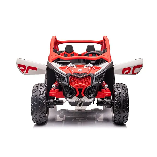 Czerwony elektryczny buggy Can-Am RS DK-CA001 4x4 Maszyny elektryczne dla dzieci