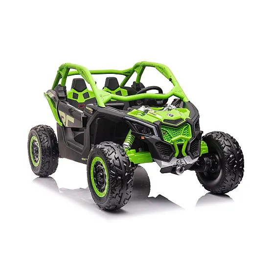 Can-Am RS DK-CA001 4x4 zaļš elektriskais bagijs Elektriskās mašīnas bērniem