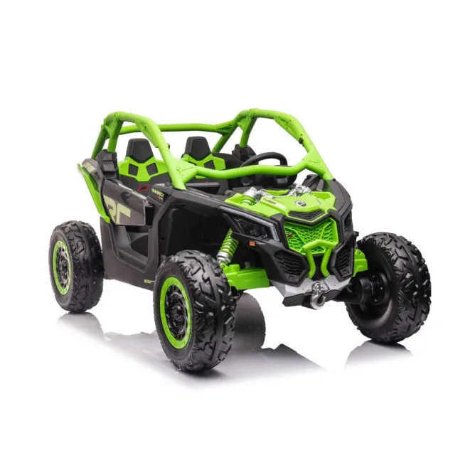 Can-Am RS DK-CA001 4x4 zaļš elektriskais bagijs Elektriskās mašīnas bērniem