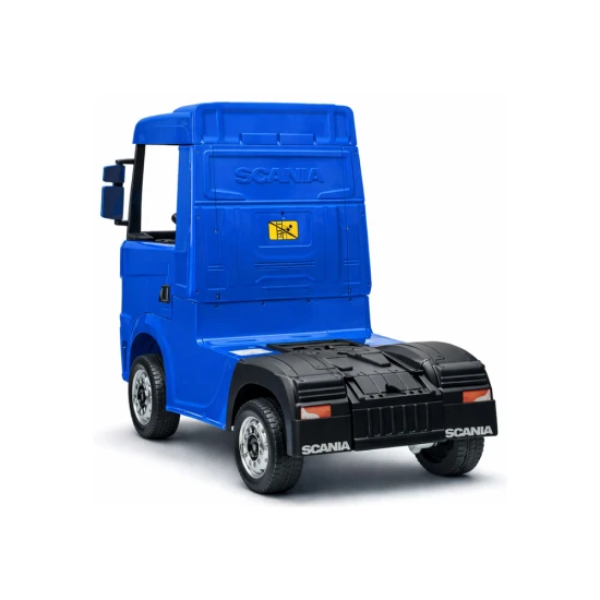 Zils elektriskais kravas automobilis Scania 500R HL698 Puspiekabes