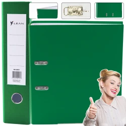 Zaļa dokumentu mape A4
