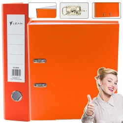 Oranžā dokumentu mape A4