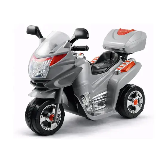 Akumulatora motocikls HC8051 sudraba Elektriskās mašīnas bērniem