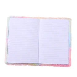 Plīša piezīmju grāmatiņa ar vienradzi A5