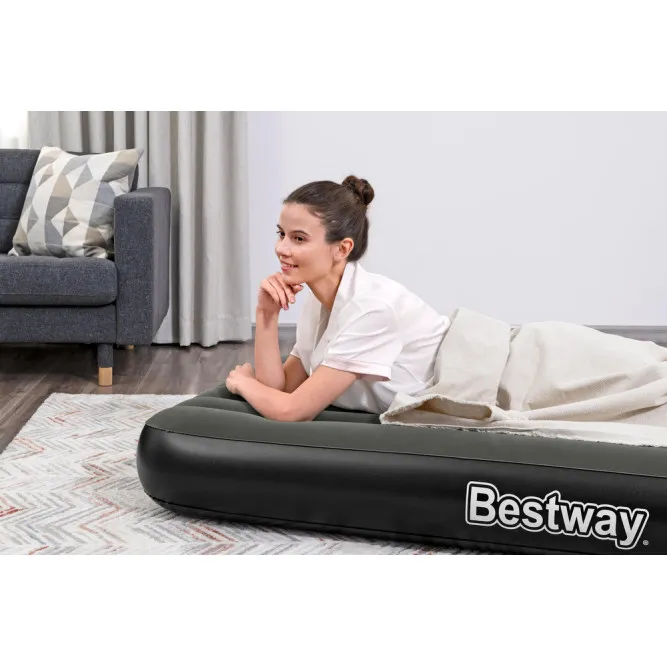 Vienvietīgs piepūšamais matracis 188x99x25 cm „Bestway 6713L“
