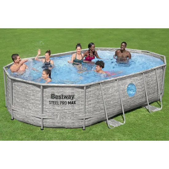 Baseins ar rāmi 427 x 250 x 100 cm „Bestway“ 56946